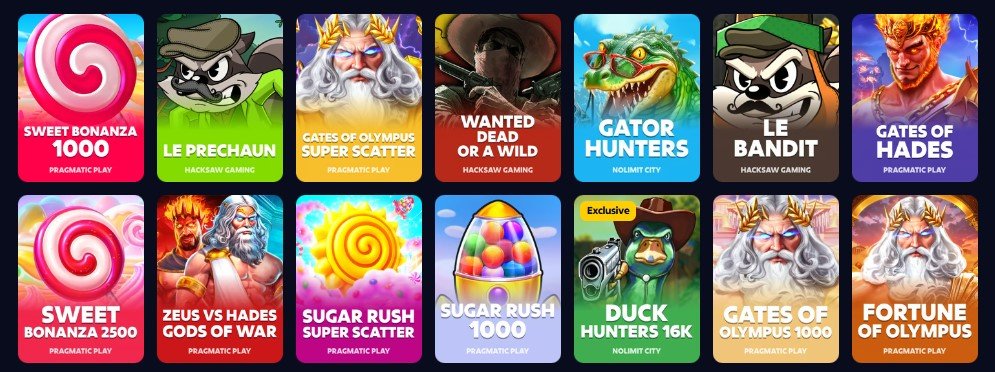 Roobet casino games